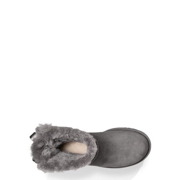 ●NEW●UGG/Women's Mini Bailey Bow II Grey - Picture 5 of 6